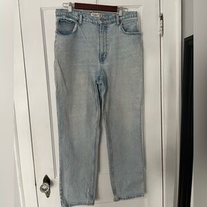 Abercrombie & Fitch 90’s Straight Ultra High Rise (Curve Love)